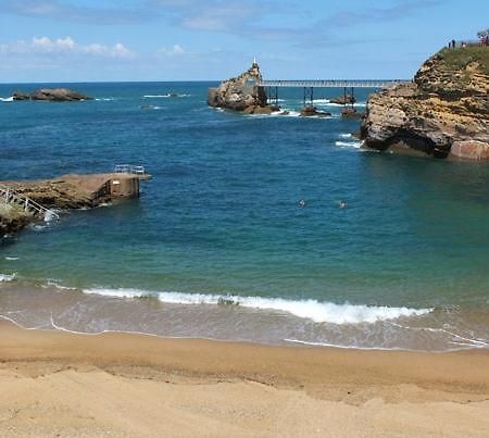 T3 Centre Proche Plage Avec Parking Privatif Биарриц Экстерьер фото